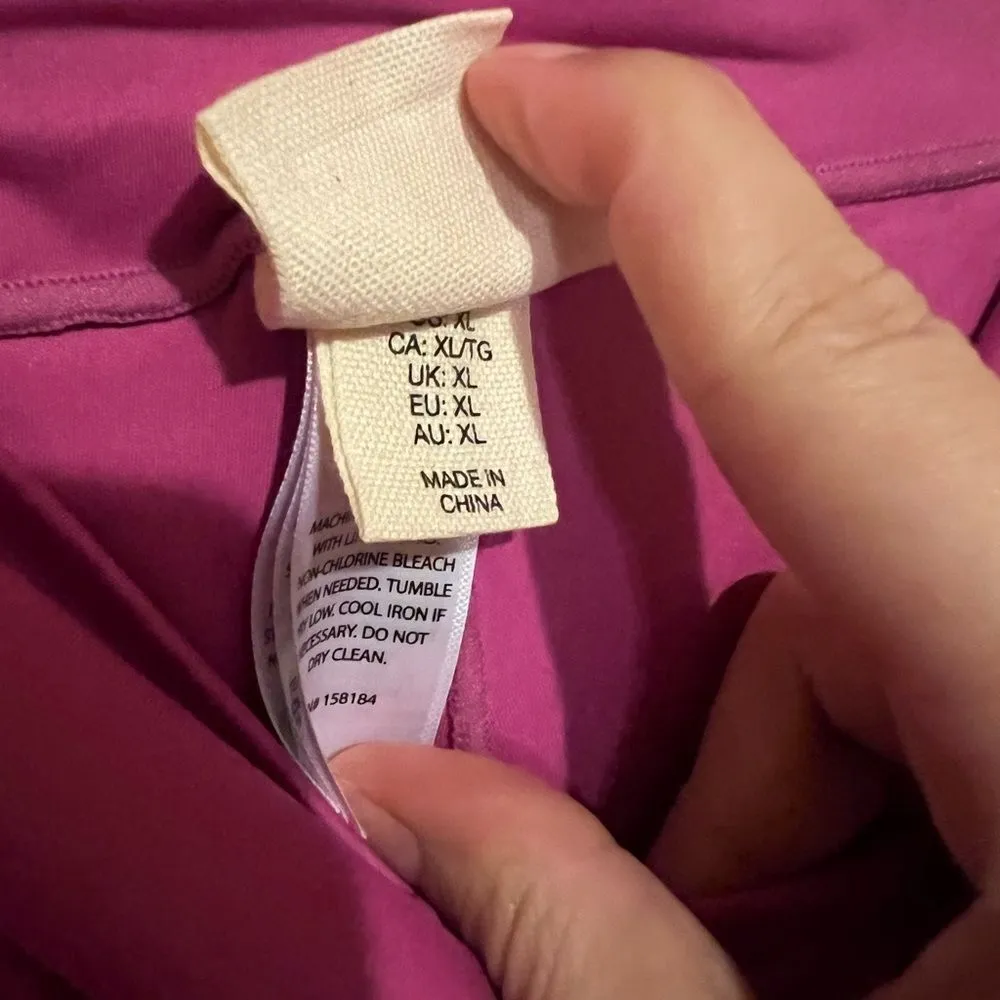 NWT happily grey v waist bike shorts xl Black - Image 7