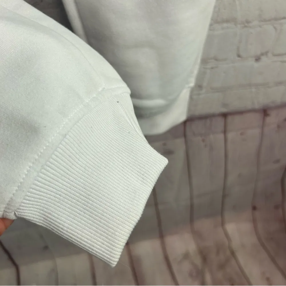 South pole New Ladies all white jogger active pants minimalist capsule Large - Image 3