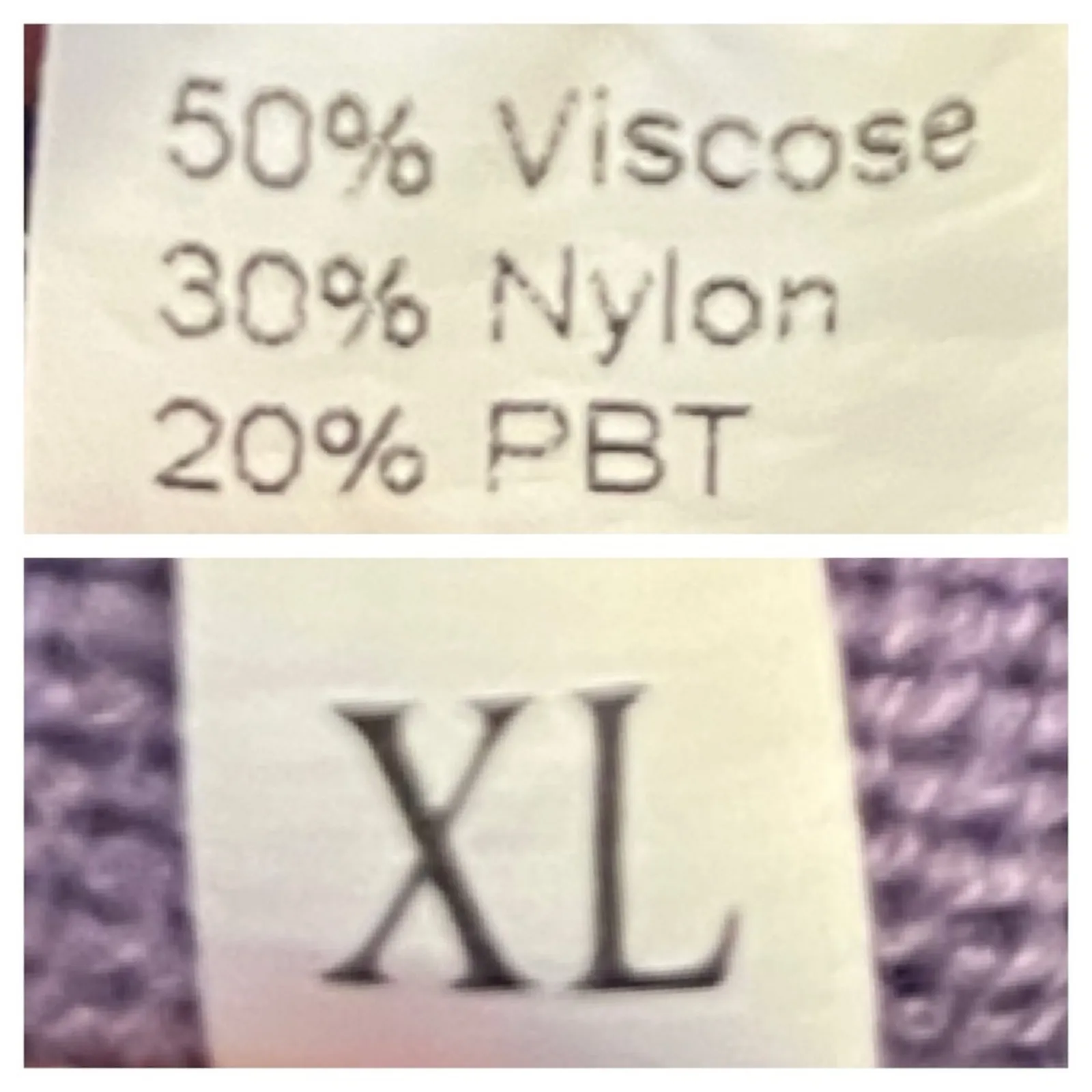 Coordinating 2 Piece Set Sweater Knit Jogger Pants Lounge Purple Women Size XL - Image 11