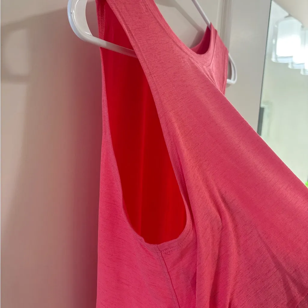 NWT Free People Movement oversized inspire tank size S Pink - Image 7