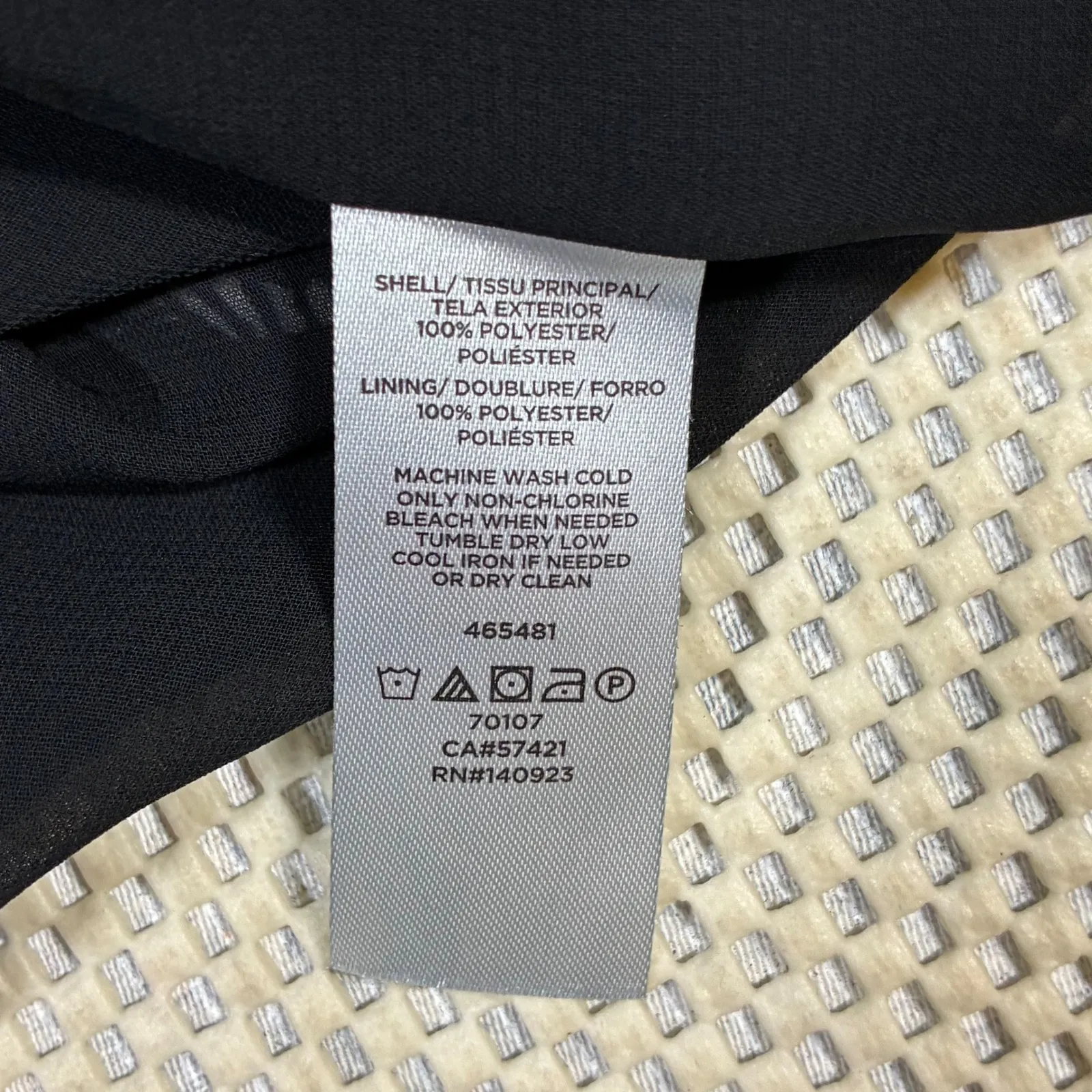 NWT LOFT Black Zebra‎ Print Sleeveless V-Neck Tank Top Blouse - Size M - Image 5