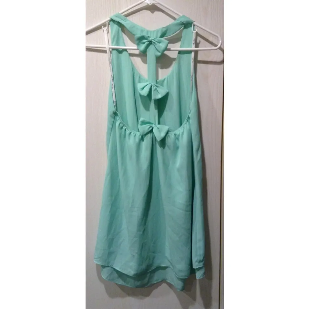 💕LUCY LOVE💕 Teal Bow Back Dress - Image 5