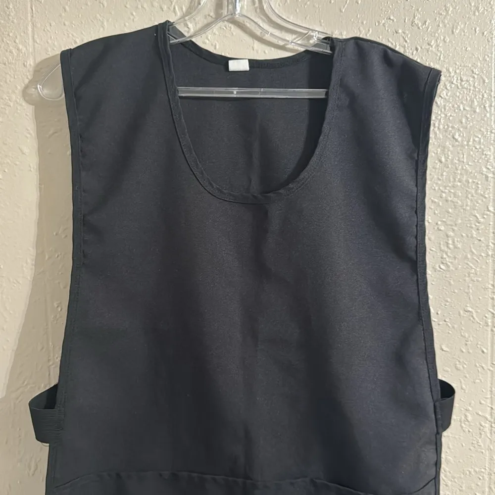 Sleeveless apron Black - Image 2