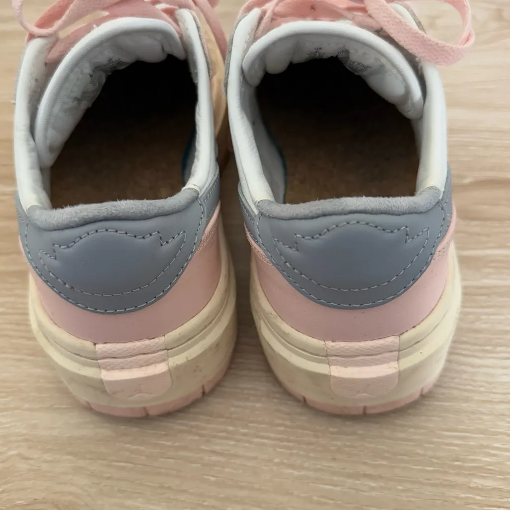 Air Nike Jordon Women’s 6 1 Elevate Low Sneakers Light Pink Lavender Preppy Chic - Image 4