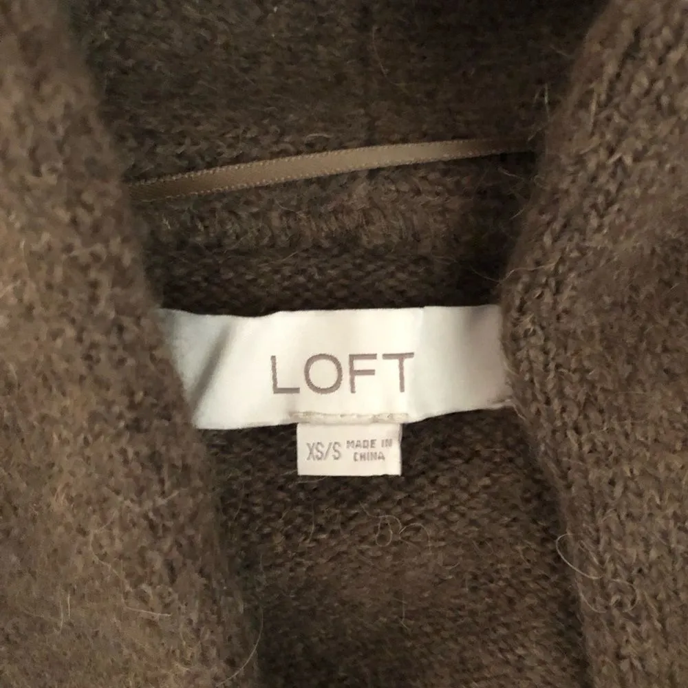 Color Block Long Thick Sleeveless Cardigan Sweater Vest Shawl Collar & Pockets - Image 5