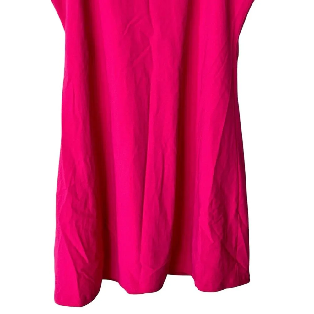 Outdoor Voices  XL The Exercise Dress Coral Red Padded Bra Tennis Athleisure - Image 7