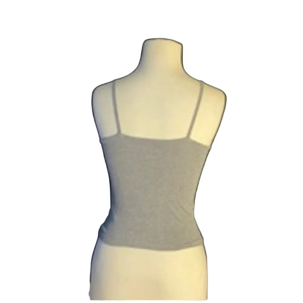 Wild Fable Cami Tank Gray Stretch Spaghetti Strap Top XS Y2K Minimalist Laye - Image 5