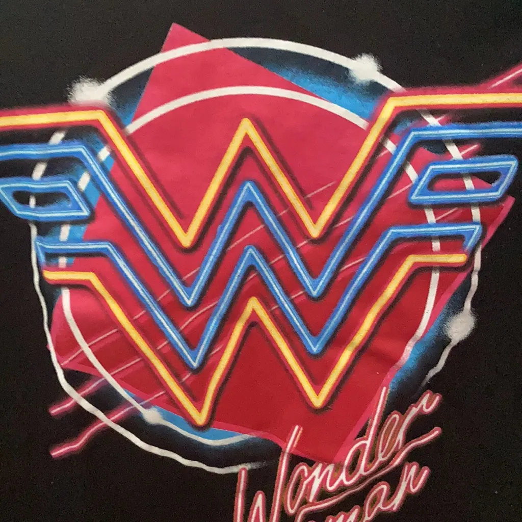 FINAL MARKDOWN Wonder Woman tee xs Black - Image 2