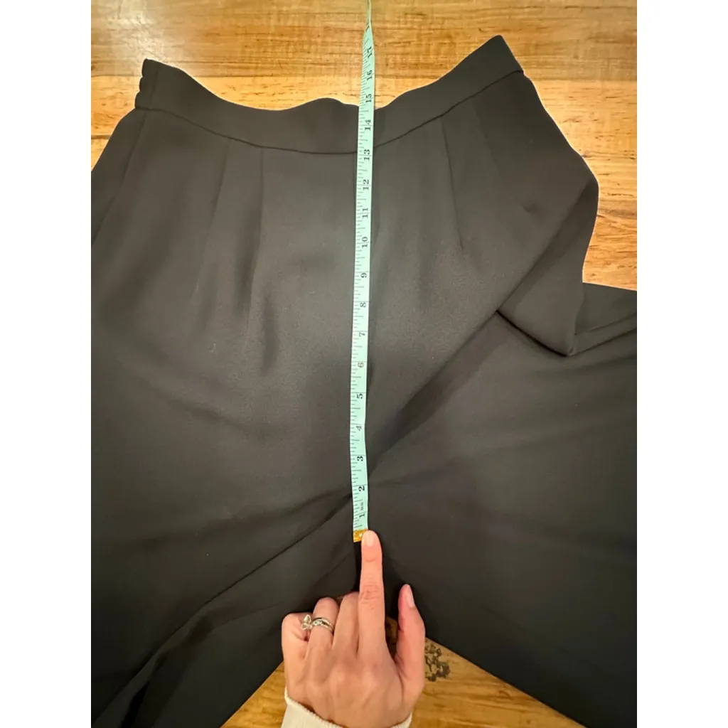 Women's Reggio Black Sleeveless Vest & Pantsuit Set Size 12 - Image 16