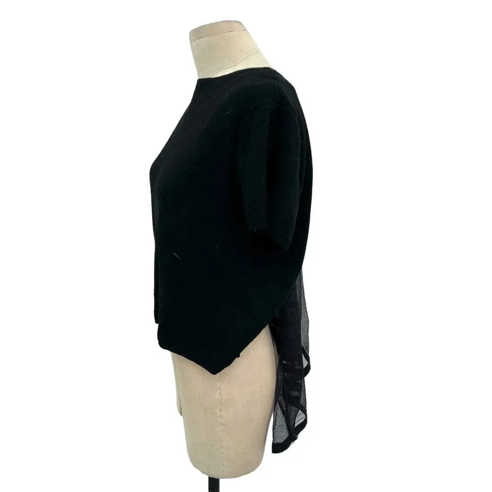 Sachin + Babi Knit Mesh Skeleton Goth Gore Spine Skeleton Sweater Size Small - Image 6