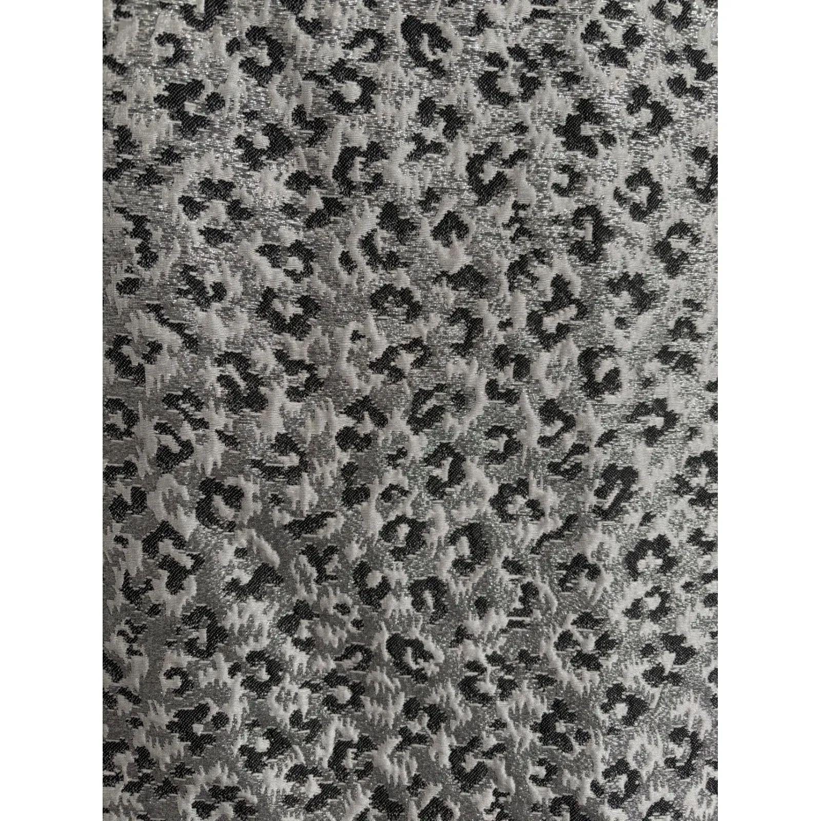 LOFT Silver Animal Print Skirt – NWT – Size 34" Waist – MSRP $90 - Image 3