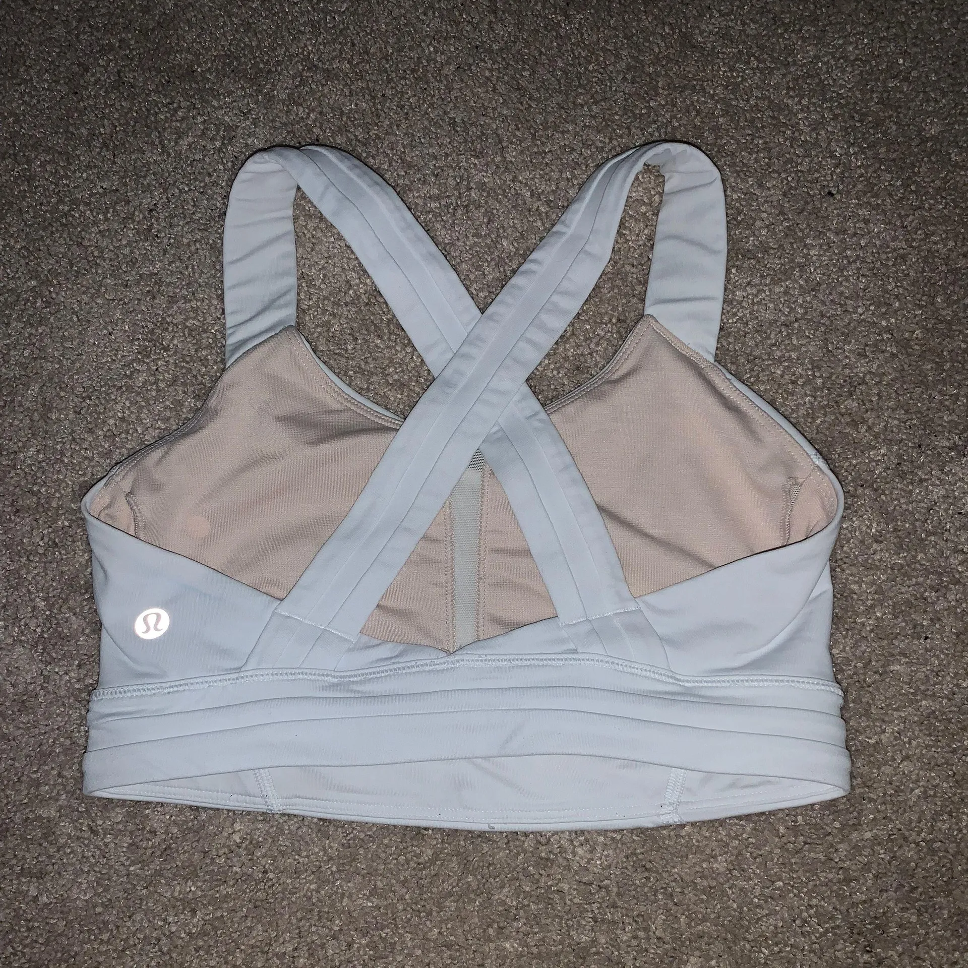 Lululemon White Sports Bra - Image 2