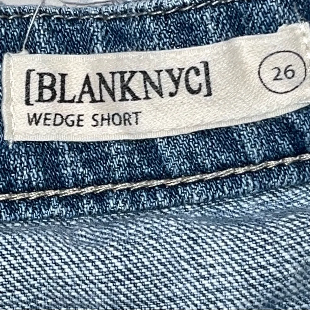 Blank NYC Women’s Embroidered Wedge Shorts - Image 7