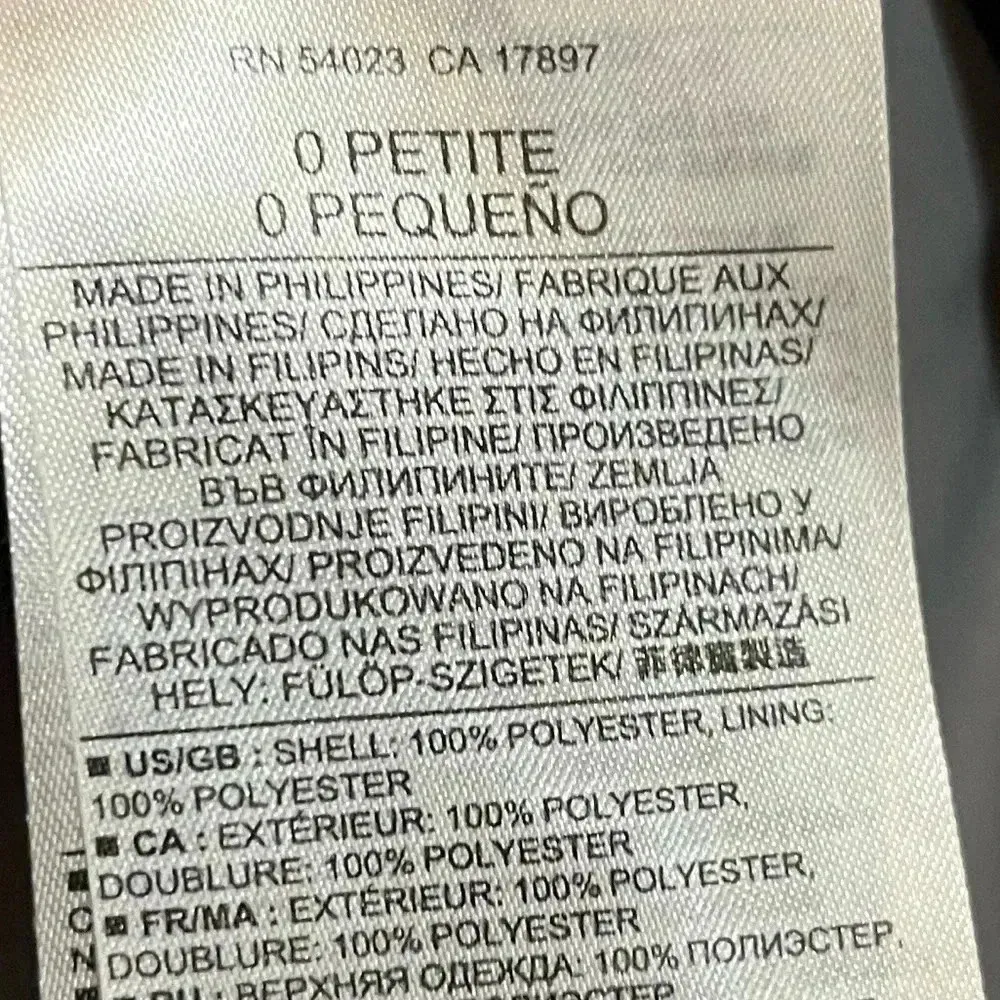 Banana Republic gray animal print sleeveless dress 0P - Image 8