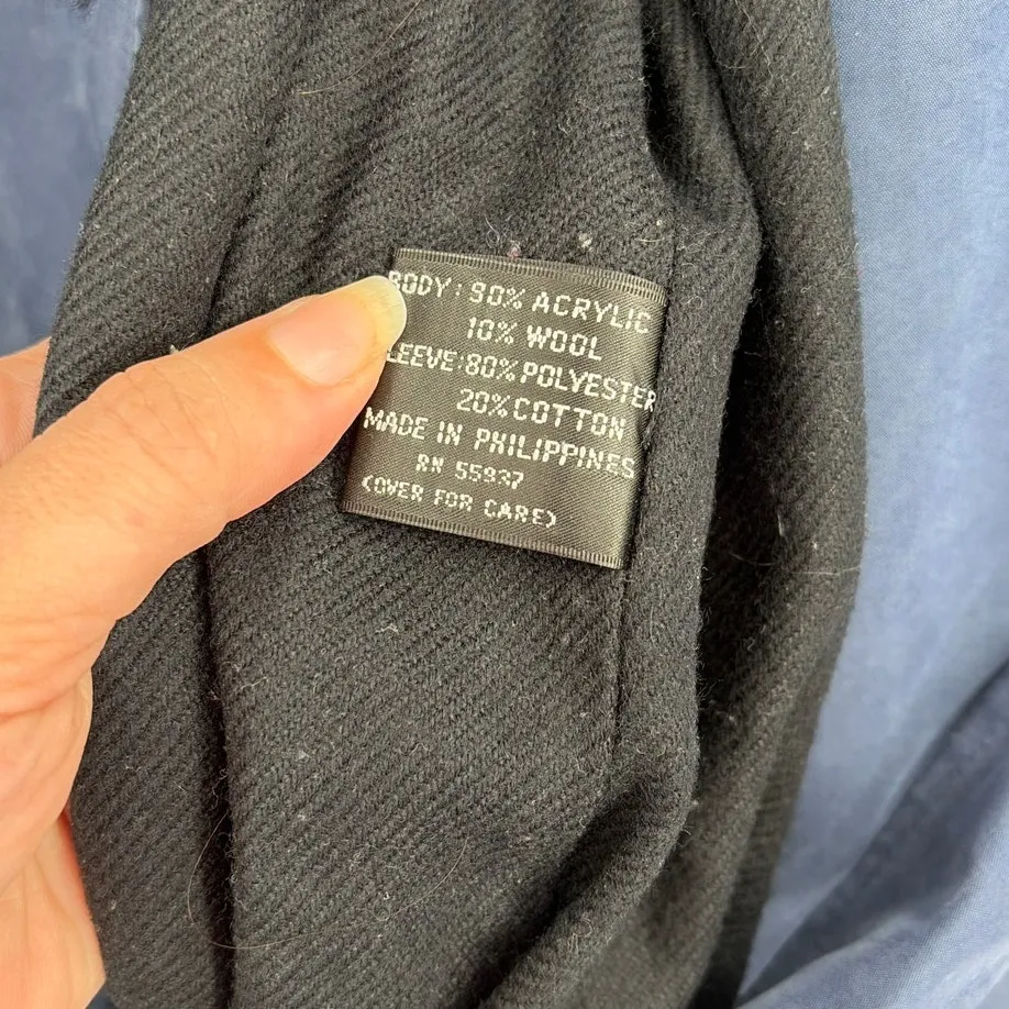 Jones New York Trench Womens Coat 10 Removable Wool Line Old Money Double Breast - Image 12