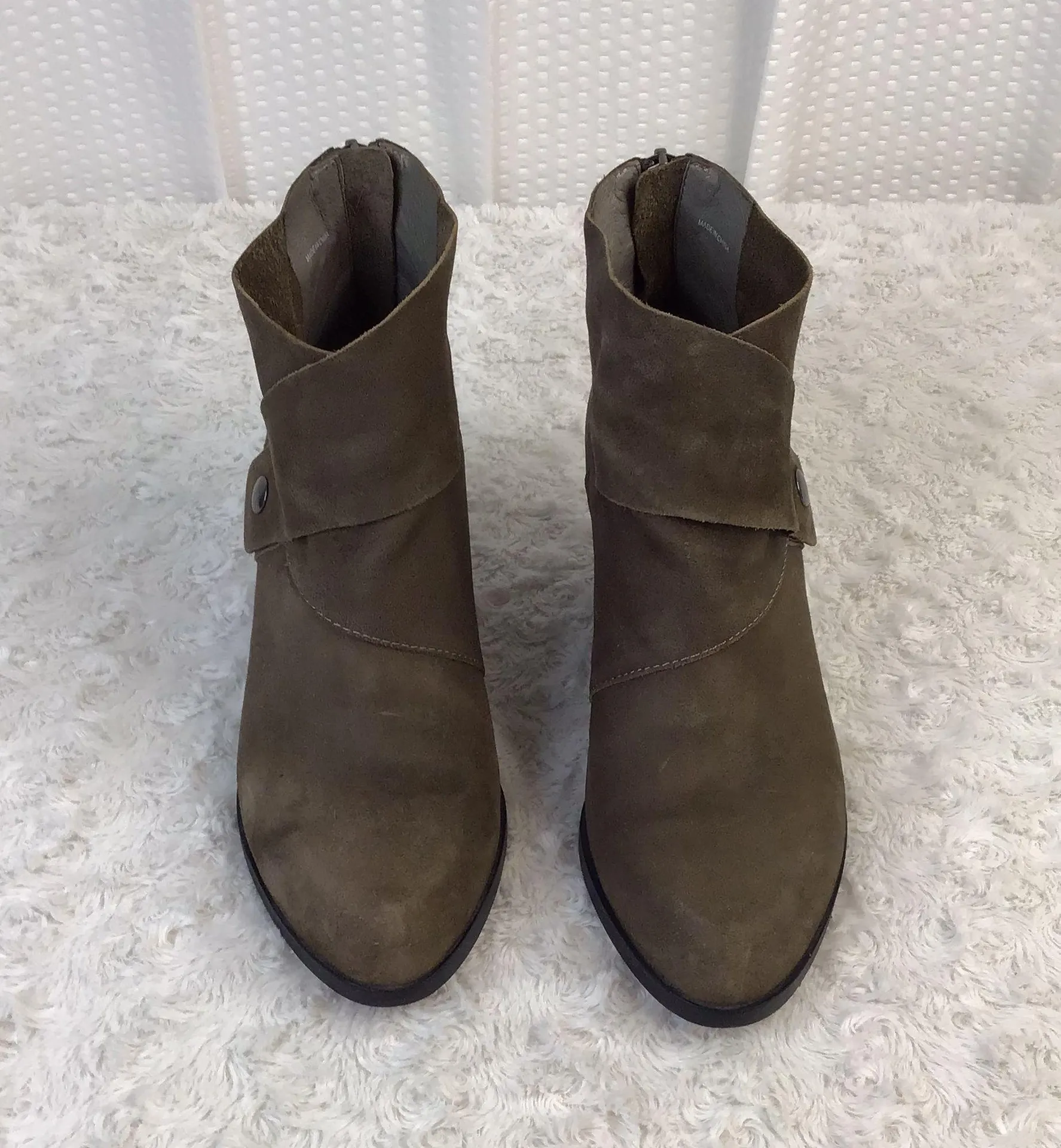 Eileen Fisher Leather Booties - Image 3
