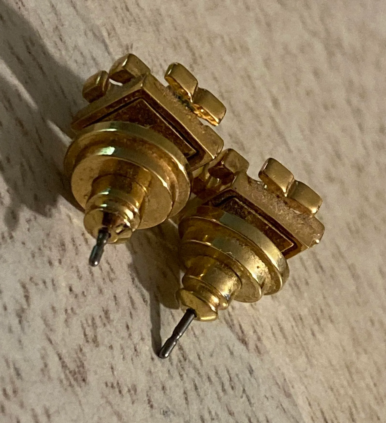 Tory Burch Gold Earrings - Image 3