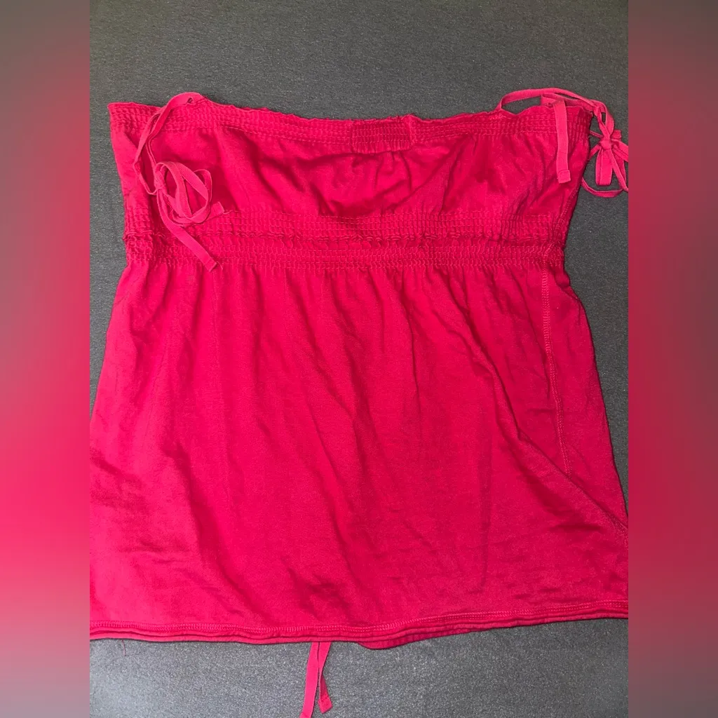 Y2K Hot Pink US Polo Baby Doll Cami Tank - Image 2