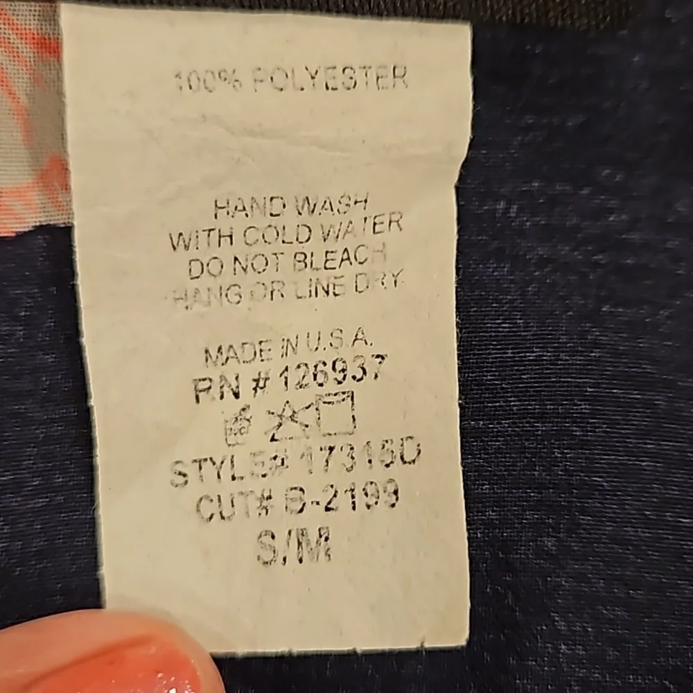 Blvd 💕💕 Kimono Top ~ Semi Sheer Floral Print Small/Medium S/M NWOT - Image 7