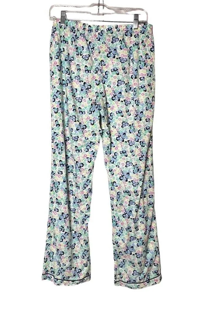 GapBody Women's Floral Soft Drawstring Pajamas Sleep Bottom Sz S - Image 5