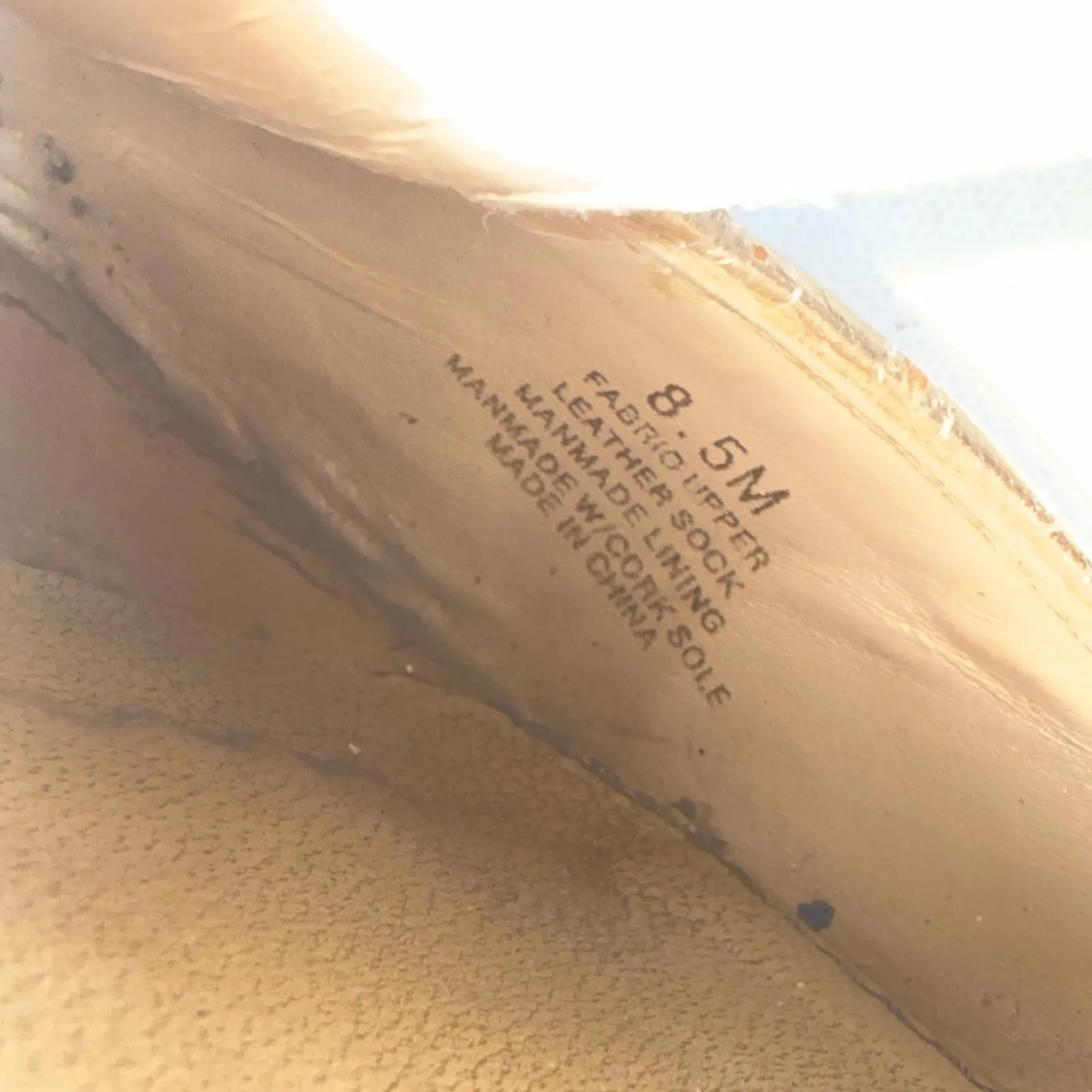 Antonio Melani Minimalist Espadrille Wedge Old Money Peep Toe Buckle Sandals 8.5 - Image 7