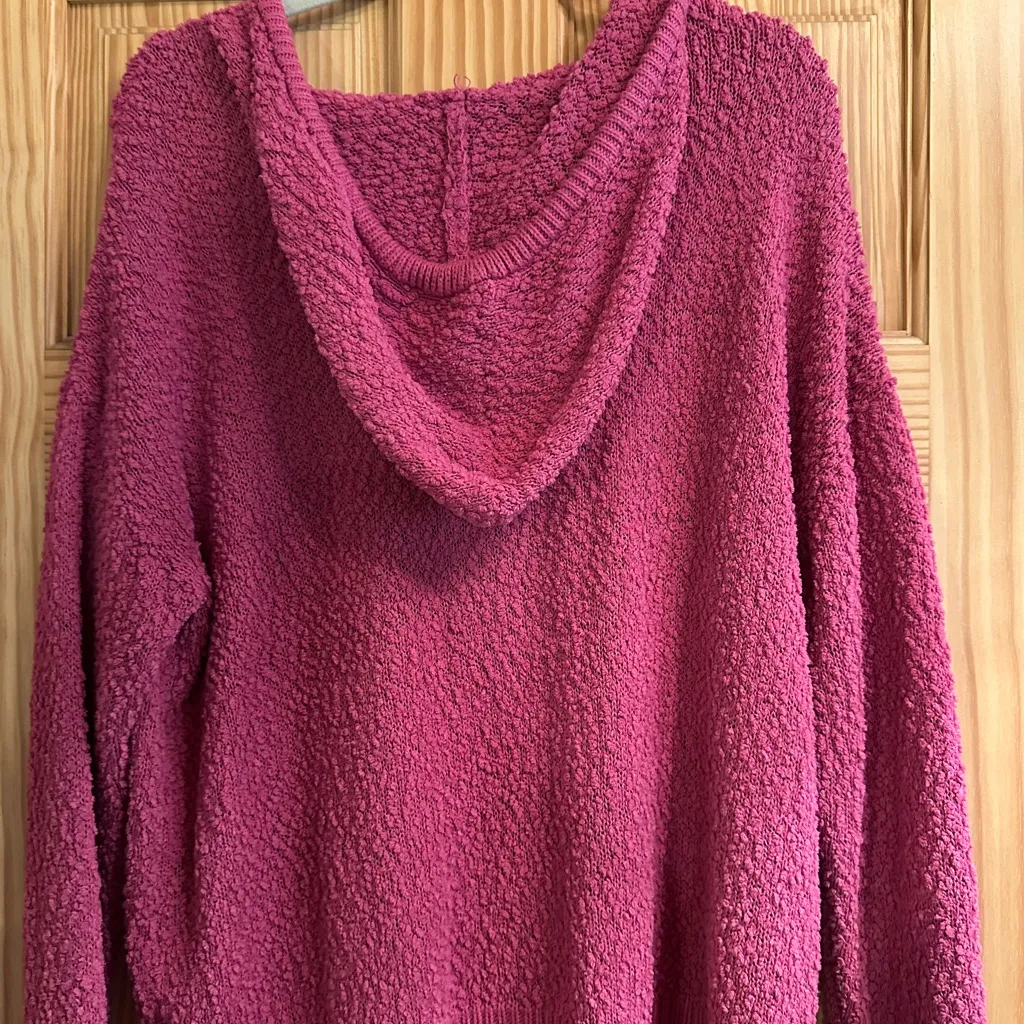 Maurices Womens Pink Soft and Cozy Popcorn Textured Knit Sweater - Image 7