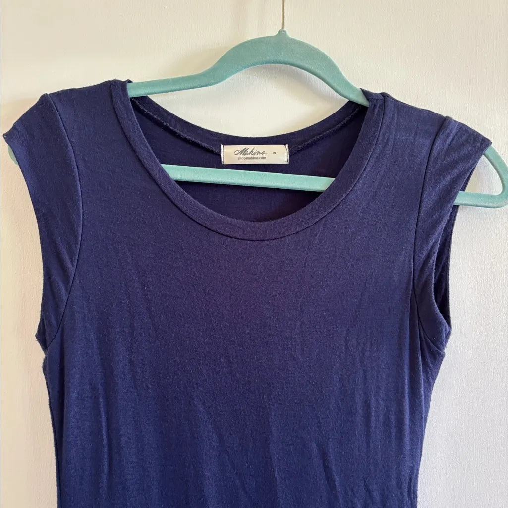 Mahina 5 for $25  dress blue size small - Image 3