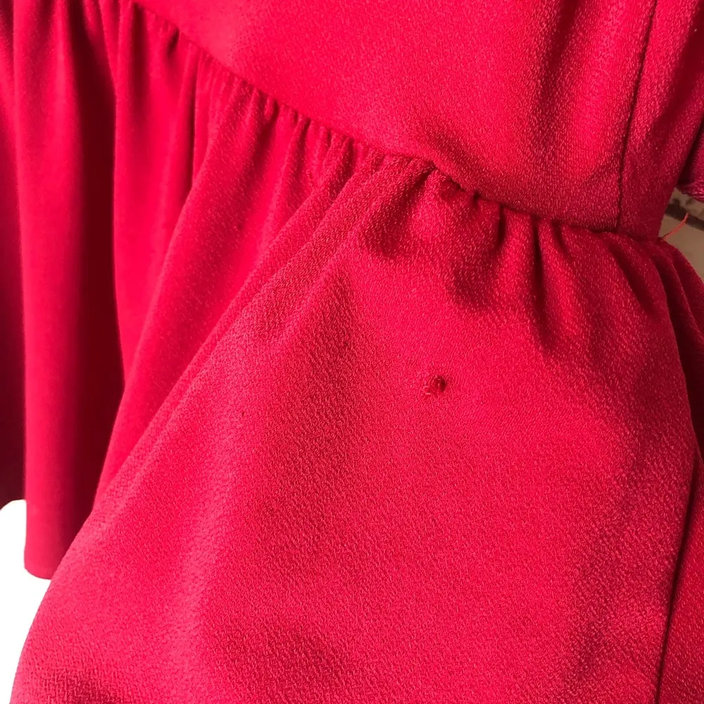 Urban Outfitters Flutter Sleeve Flowy Romper M - Image 9