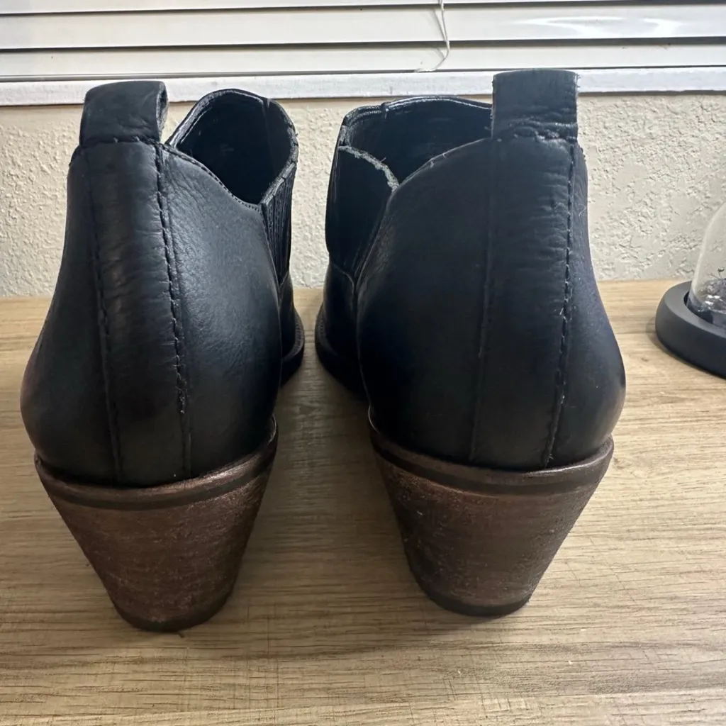 Steve Madden leather cowboy booties Size 11 - Image 3