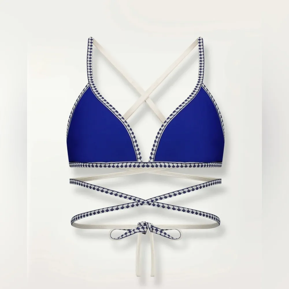 Lemlem Lena Wrap Triangle Top, Size Large, $145 - Image 3