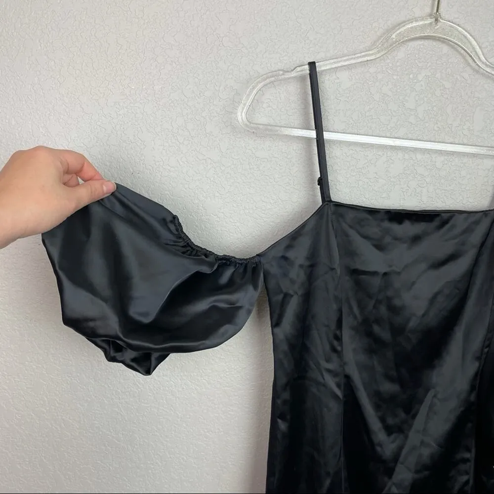 BNWT! NASTY GAL Cold Shoulder Mini Dress Size 4 - Image 5