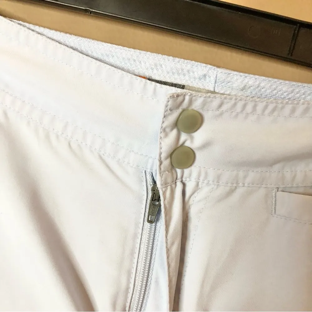 Nike ACG Straight Leg Cropped Athletic Pants Baby‎ Blue Womens 8 Y2K - Image 4