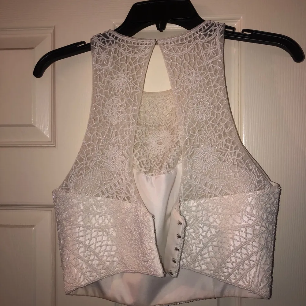 White Prom Dress - Image 4