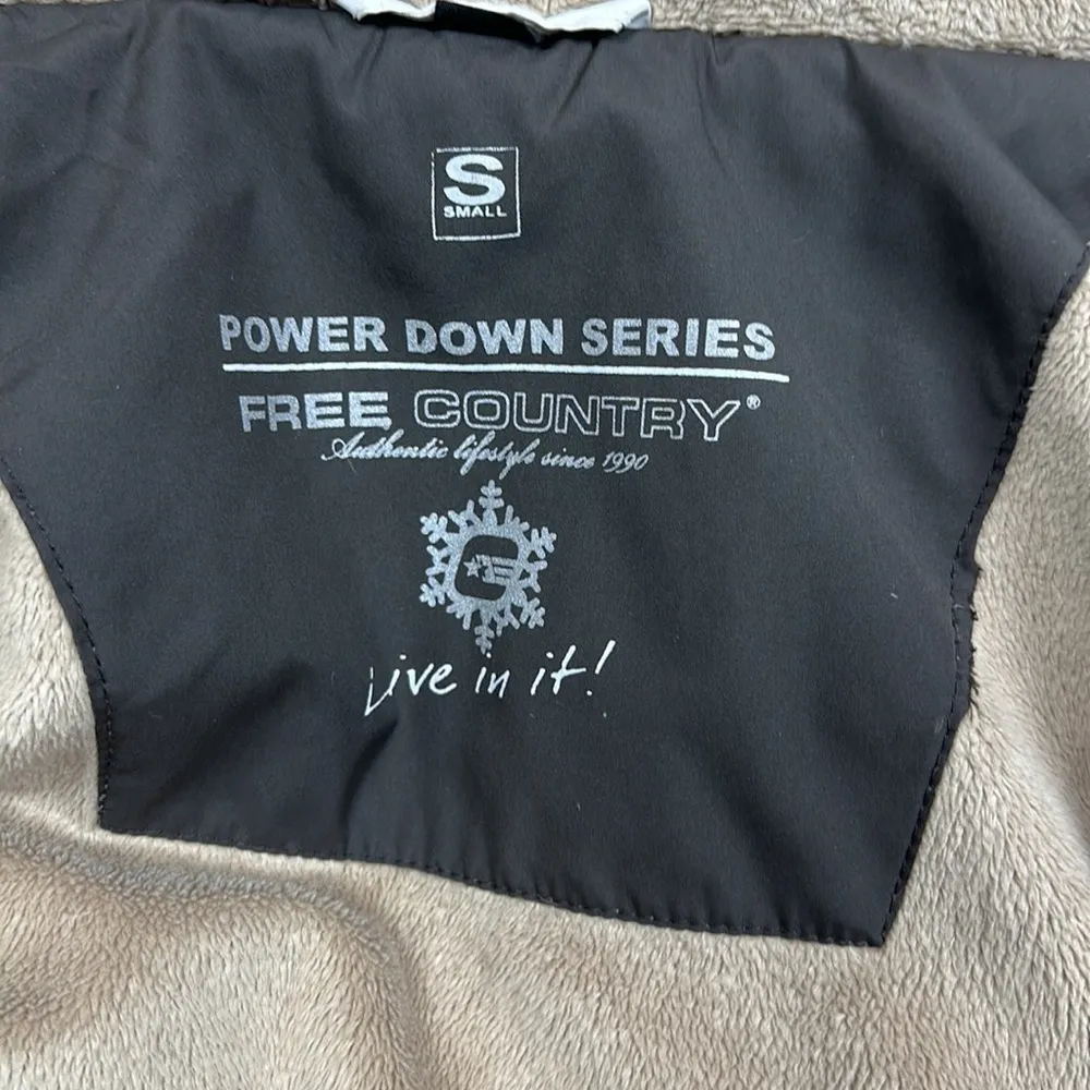 Free country power down jacket size small - Image 4
