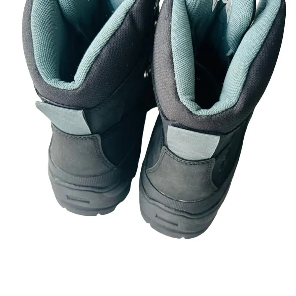 Timberland Womens Vibram Euro Hiker Boot Size 9 NEW Hike Outdoor Camp Mountain Black - Image 10