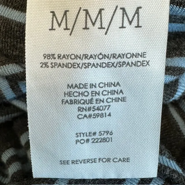 CAbi 5796 Striped Maxi Dress Sleeveless Casual Summer Tank Dress‎ Size Med - Image 15