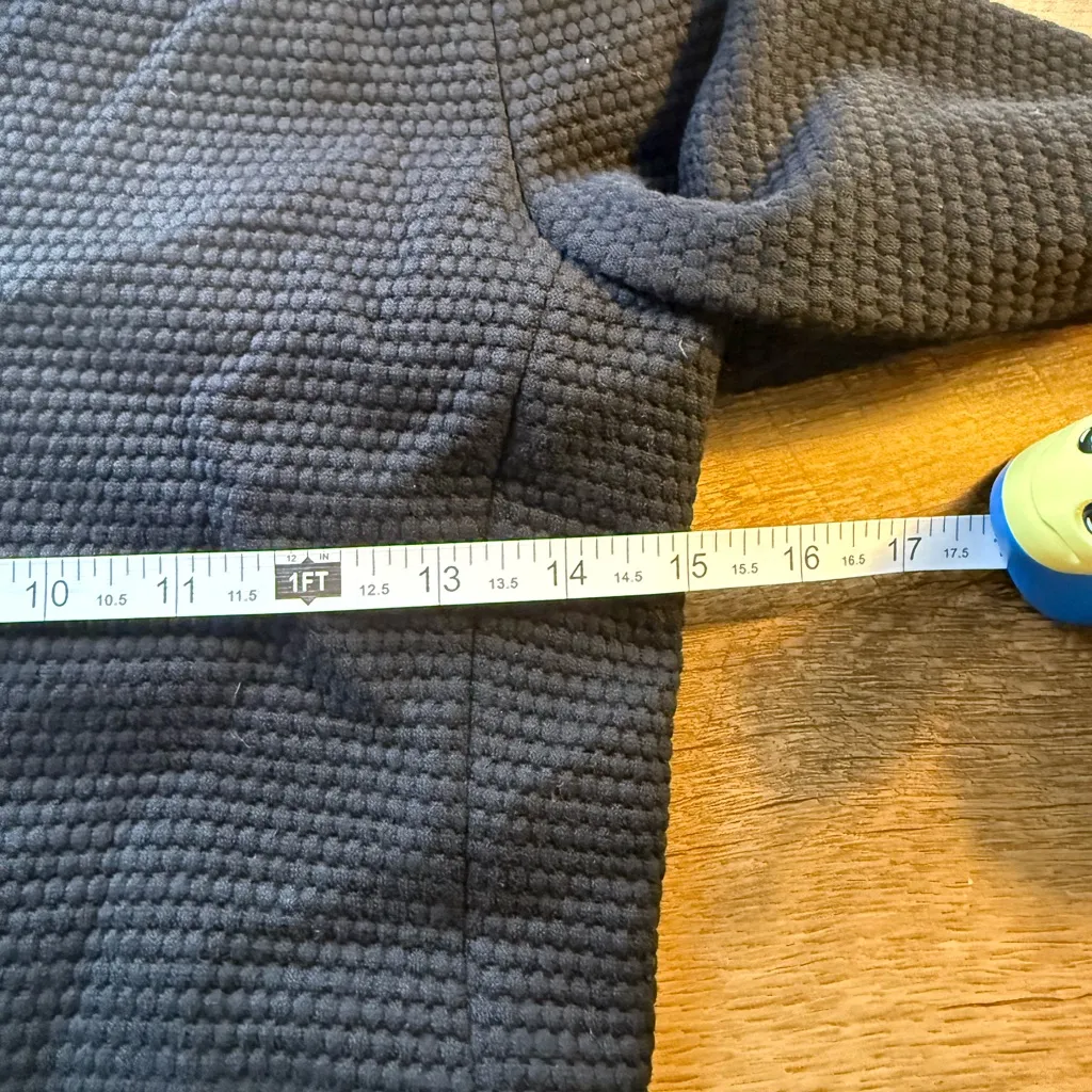 EMPORIO ARMANI 2 Piece Dress Blazer Jacket Black Set Size 42 US 6 - Image 11