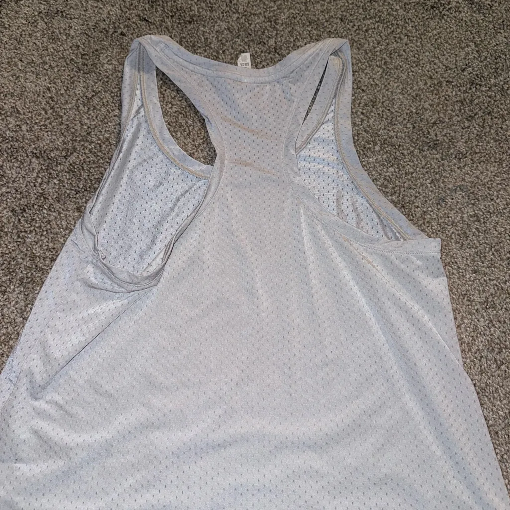 Under Armour Light Blue Tank Top - Image 4