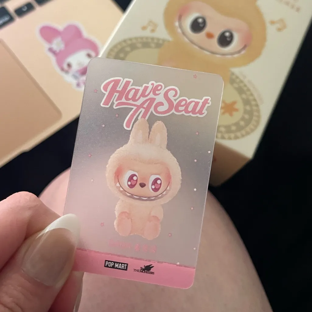 Have a seat dada labubu Pink - Image 5