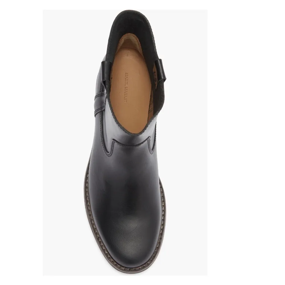 Isabel Marant Susee Leather Boot, Designer Luxury, Black, Size 11 (Euro 41) NWOT - Image 13