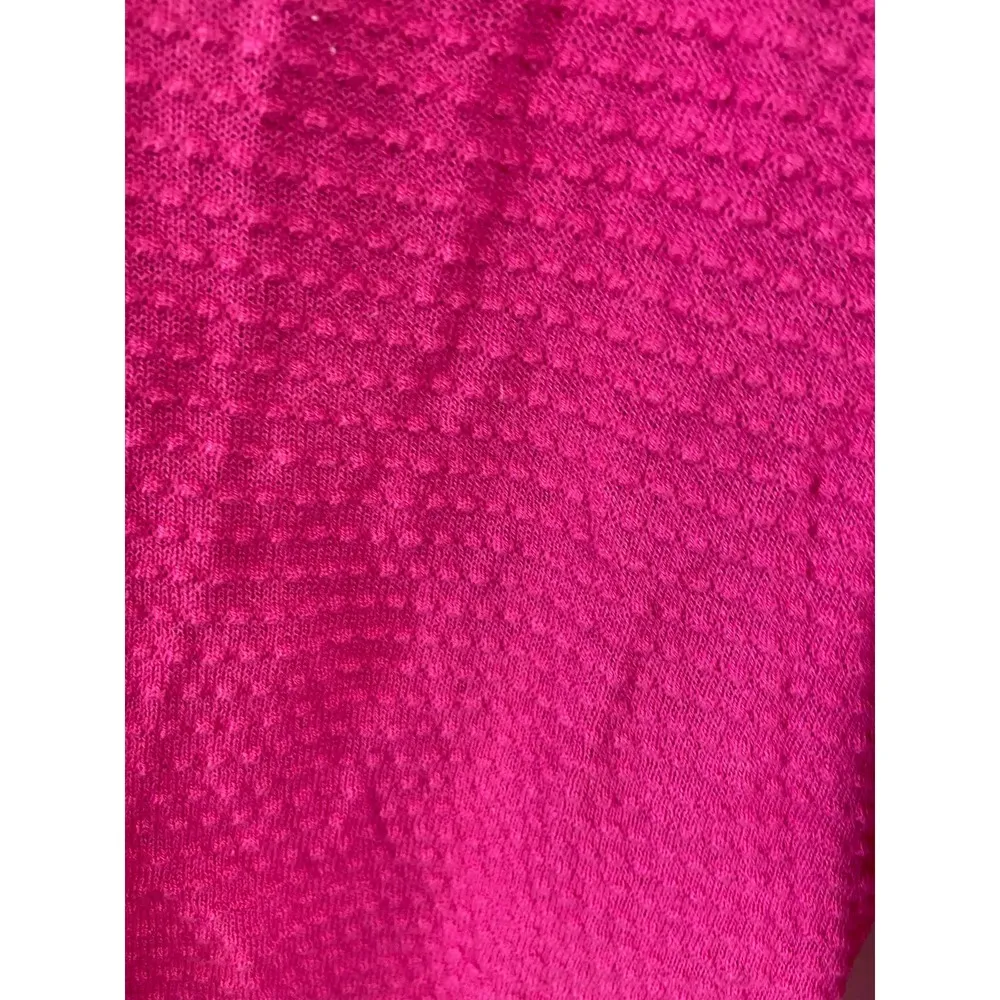 Draper James Pink Cardigan Sweater Textured Button Front Lightweight Size Small - Image 4