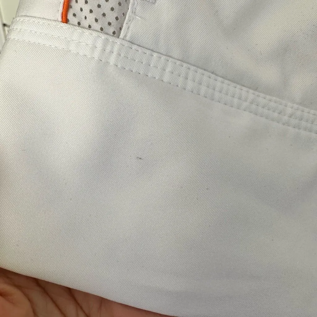 Nike Women’s White Orange Large Y2K Zip Up Jacket 2000s Vintage 90s - Image 3