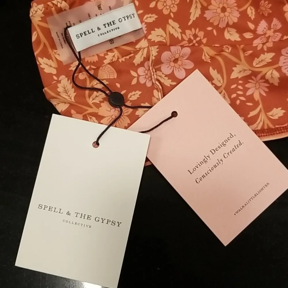 💕SPELL & THE GYPSY💕 Dahlia Crop Top ~ Terracotta - Image 12