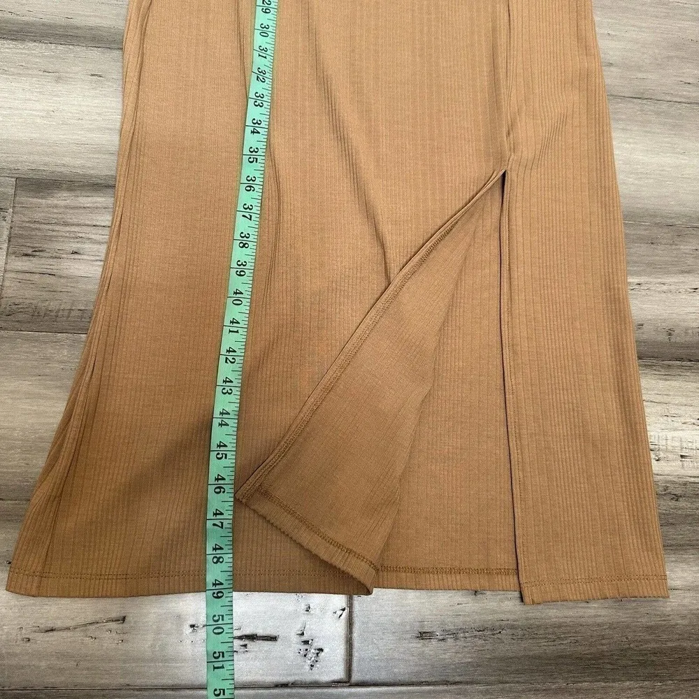 NSR Willow Ribbed Midi Dress Women's V - Image 7