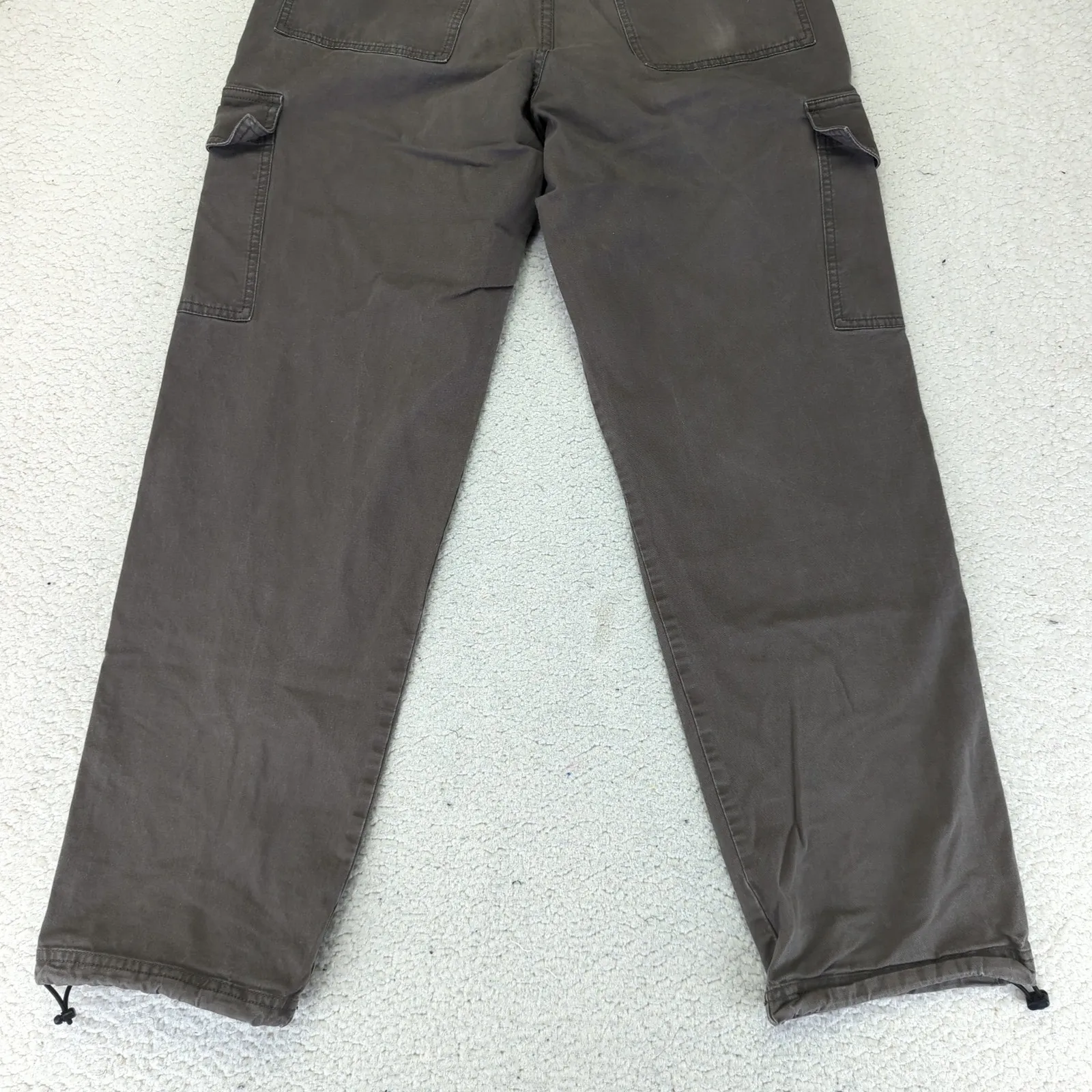 Madewell Cotton Hemp Hiking Cargo Pants Gorpcore ND598‎ Gray Women's 29 Stretch - Image 6