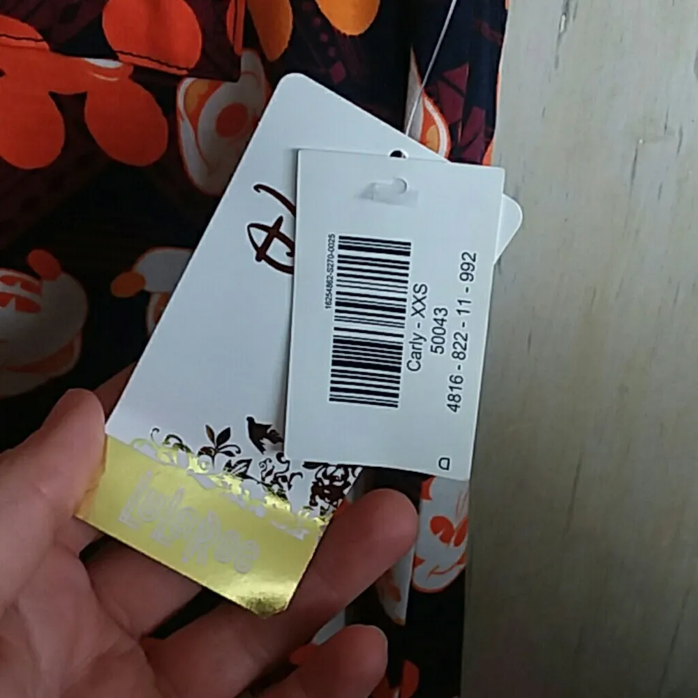 NWT Lularoe Disney Mickey Mouse Carly - Image 4