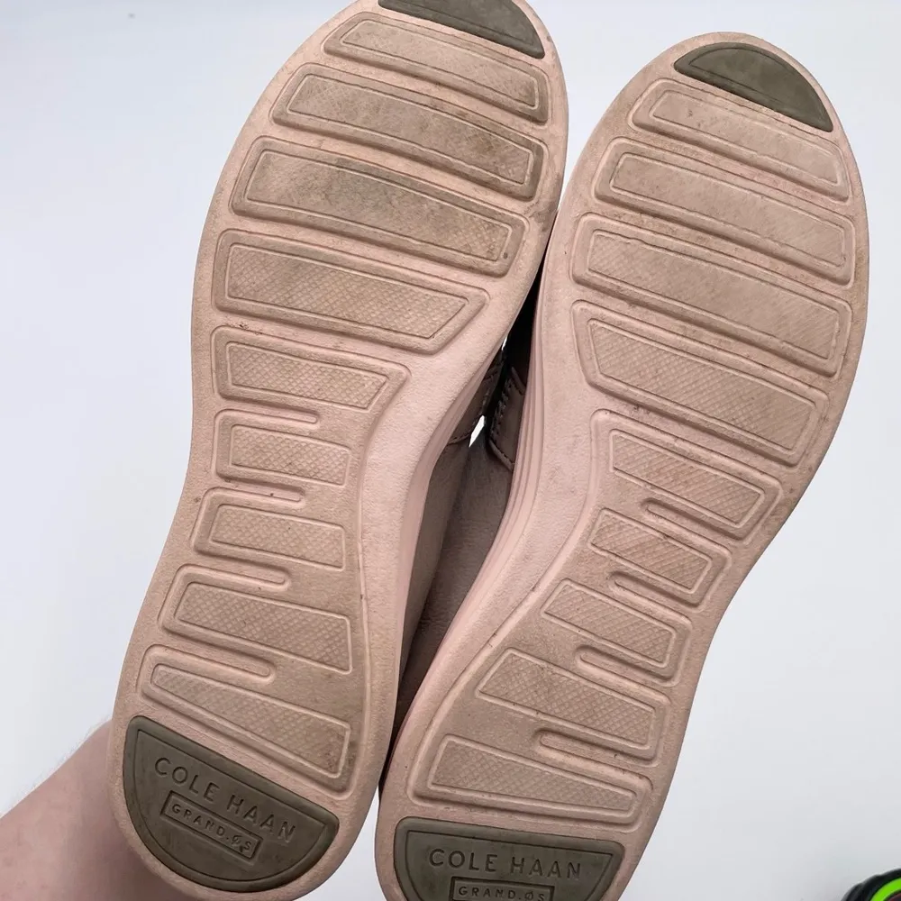 Cole Haan Ella Suede Loafers Taupe Grey Womens Size 8 Slip On Style Comfort Shoe - Image 9