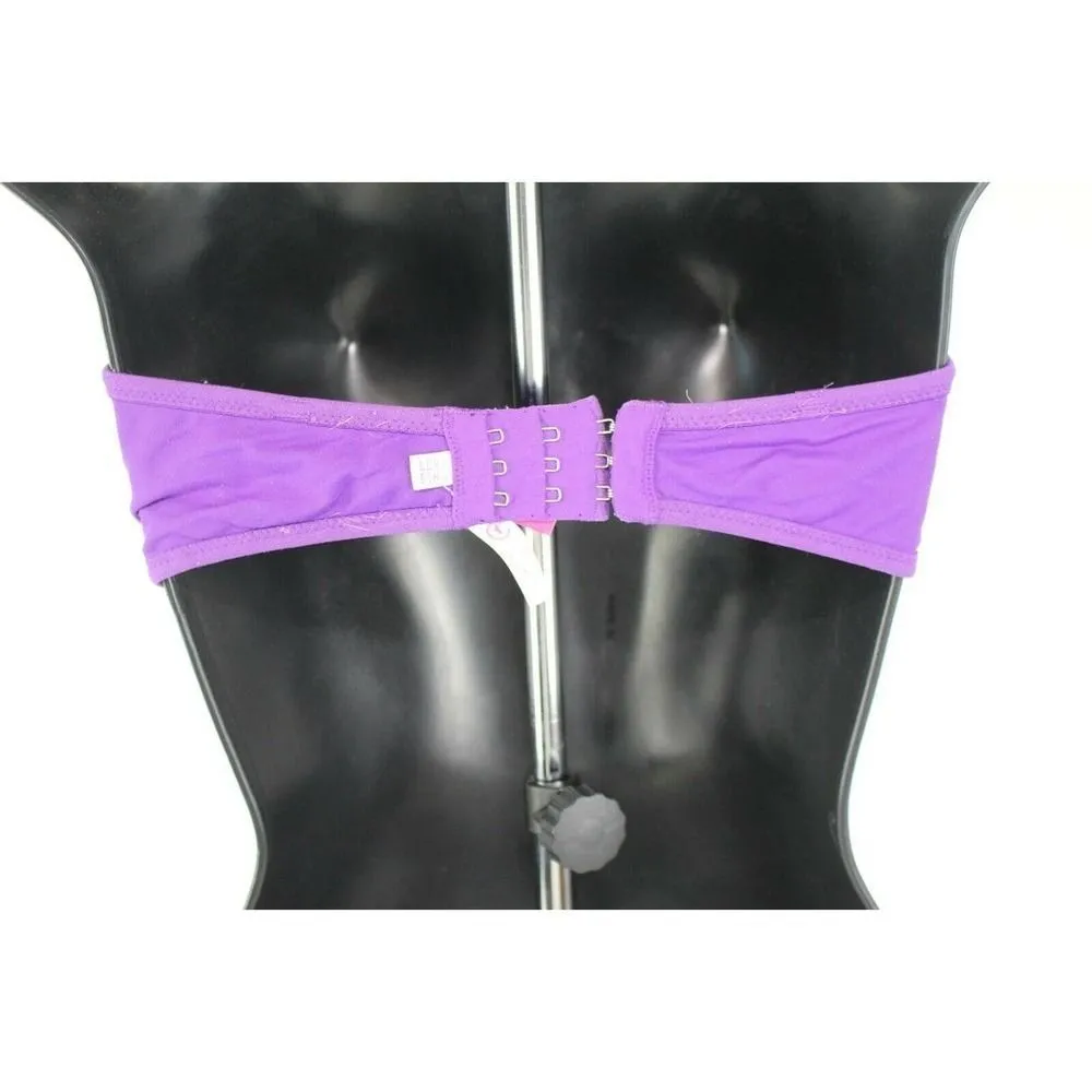 ladies PINK bra Multi-way Bandeau size 34C - Image 2