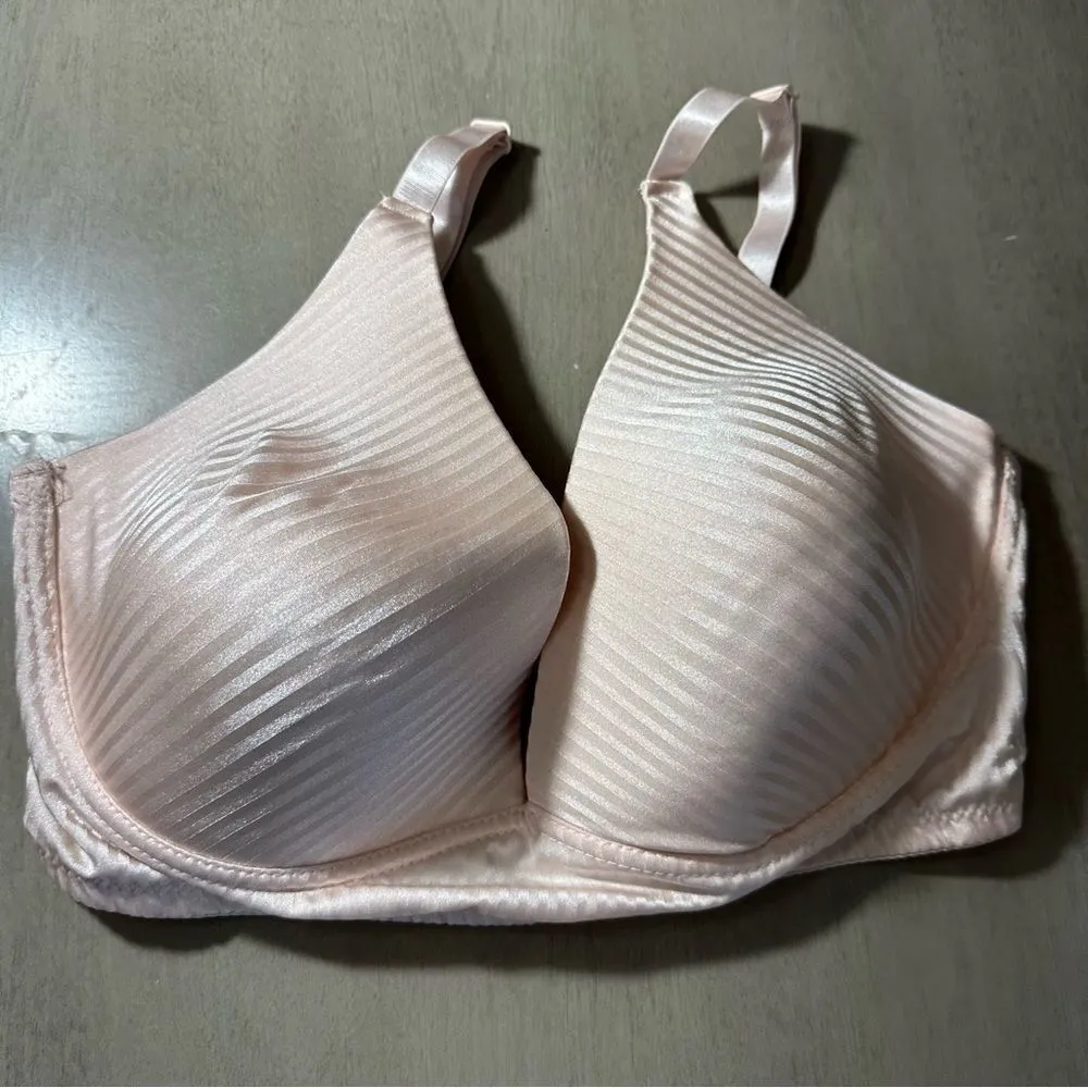Adrienne Vittadini  LIGHT PINK  FULL‎ COVERAGE NO WIRE SIZE 38DD BRA - Image 10