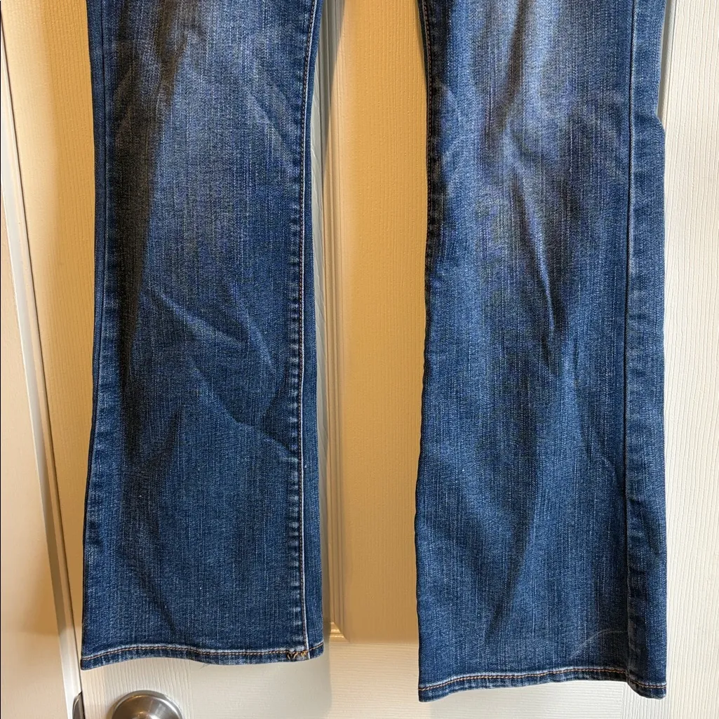 American Eagle | “Kick Boot” Super Stretch Jeans Size 8 Slight Flare - Image 2
